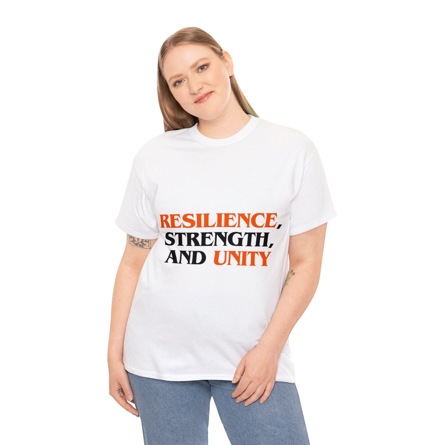 Unisex T-Shirt - Resilience, Strength, and Unity