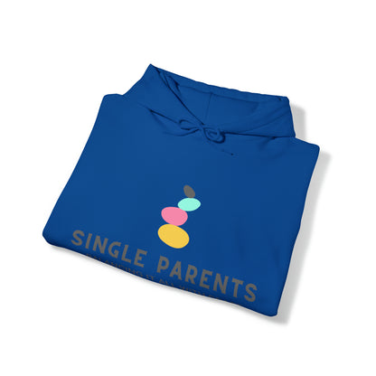 Unisex Hooded Sweatshirt - Single Parents: Balancing It All with Grace