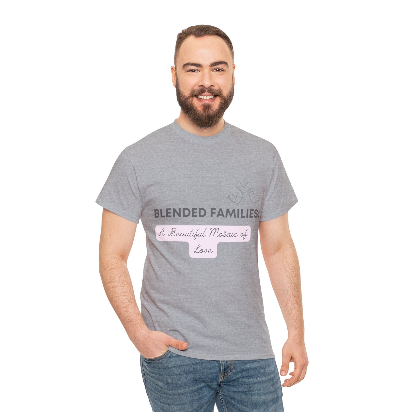 Unisex T-Shirt - Blended Families: A Beautiful Mosaic of Love