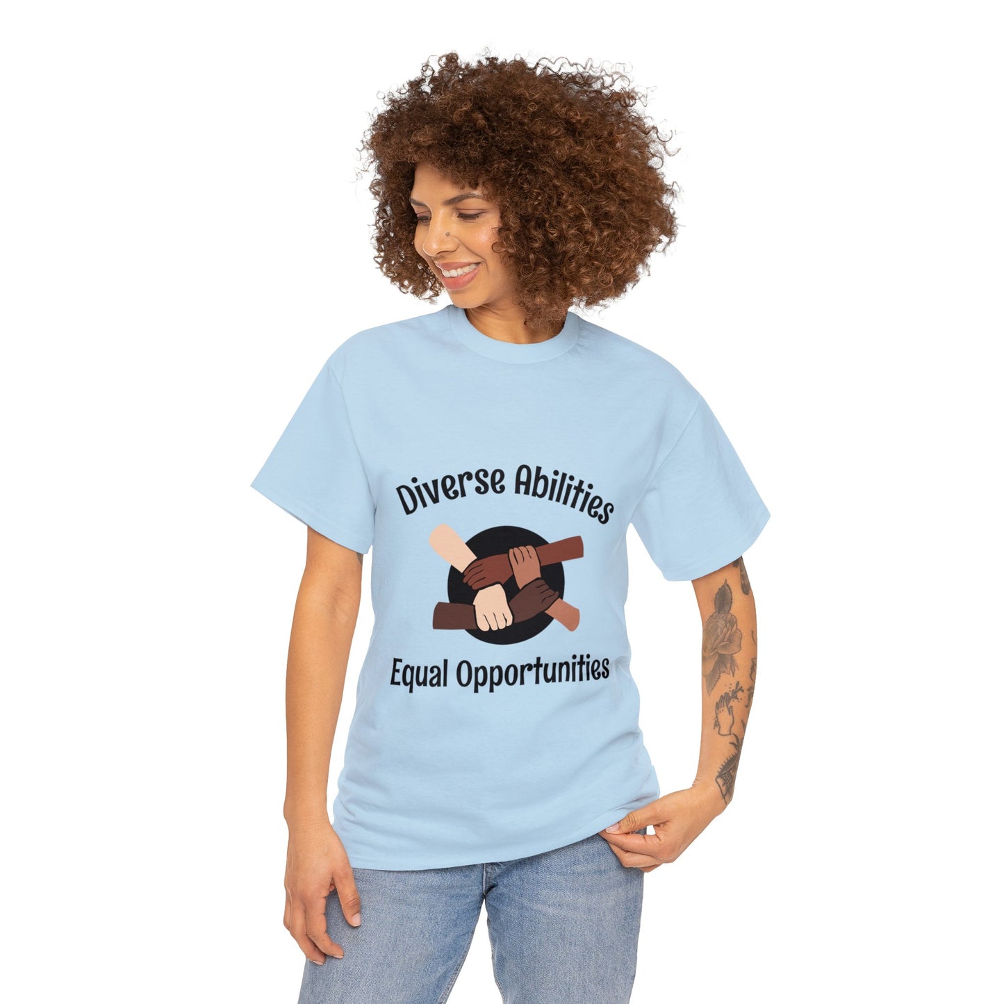 Unisex T-Shirt - Diverse Abilities, Equal Opportunities