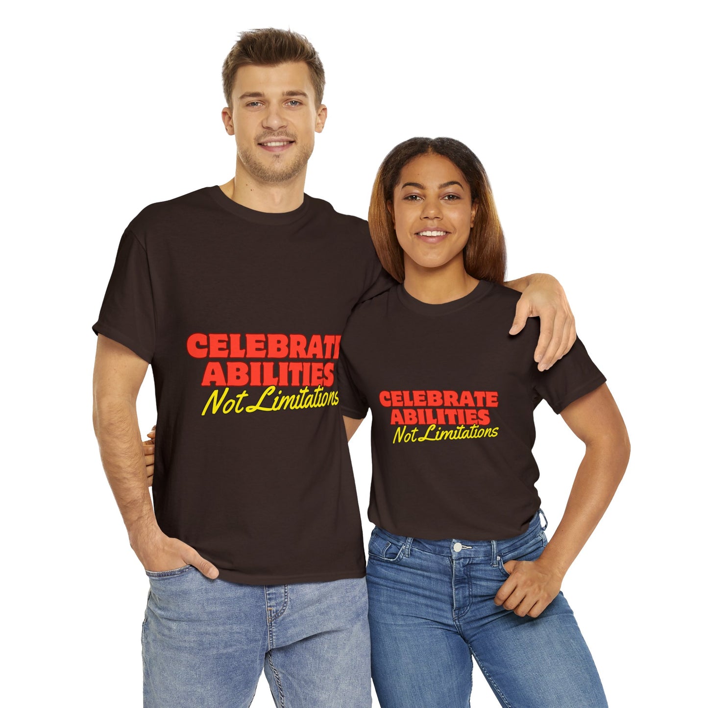 Unisex T-Shirt - Celebrate Abilities, Not Limitations