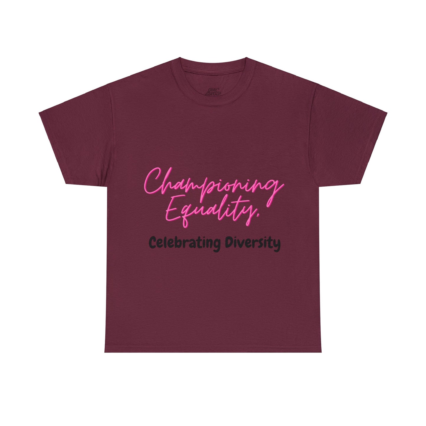 Unisex T-Shirt - Championing Equality, Celebrating Diversity