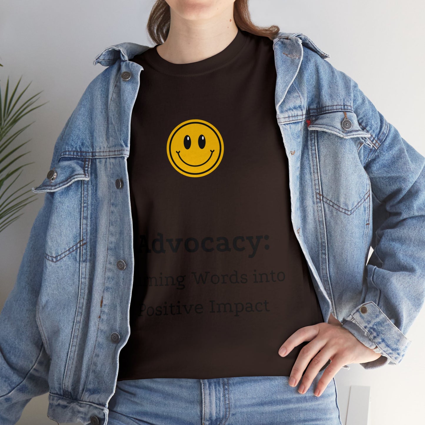 Unisex T-Shirt - Advocacy: Turning Words into Positive Impact