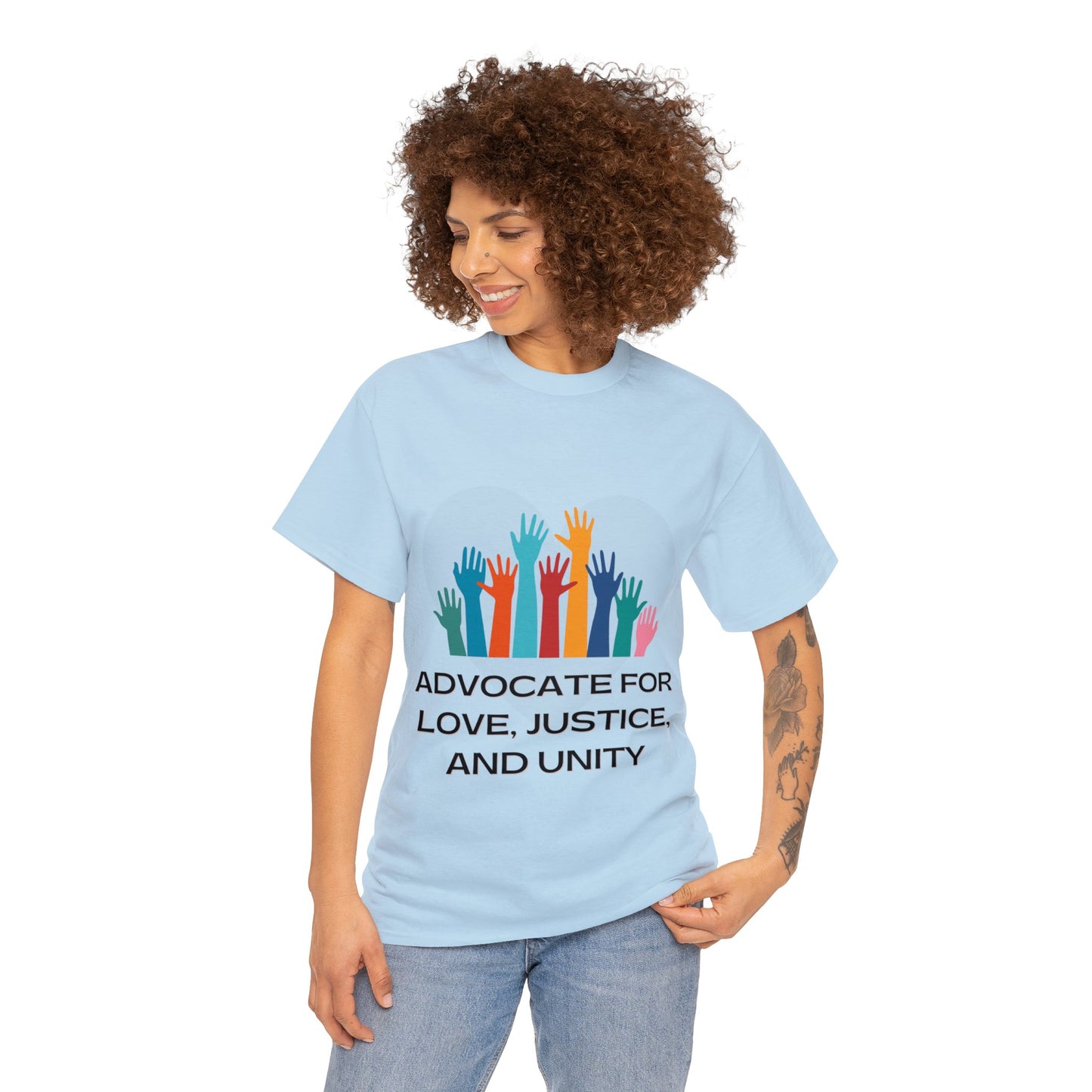 Unisex T-Shirt - Advocate for Love, Justice, and Unity