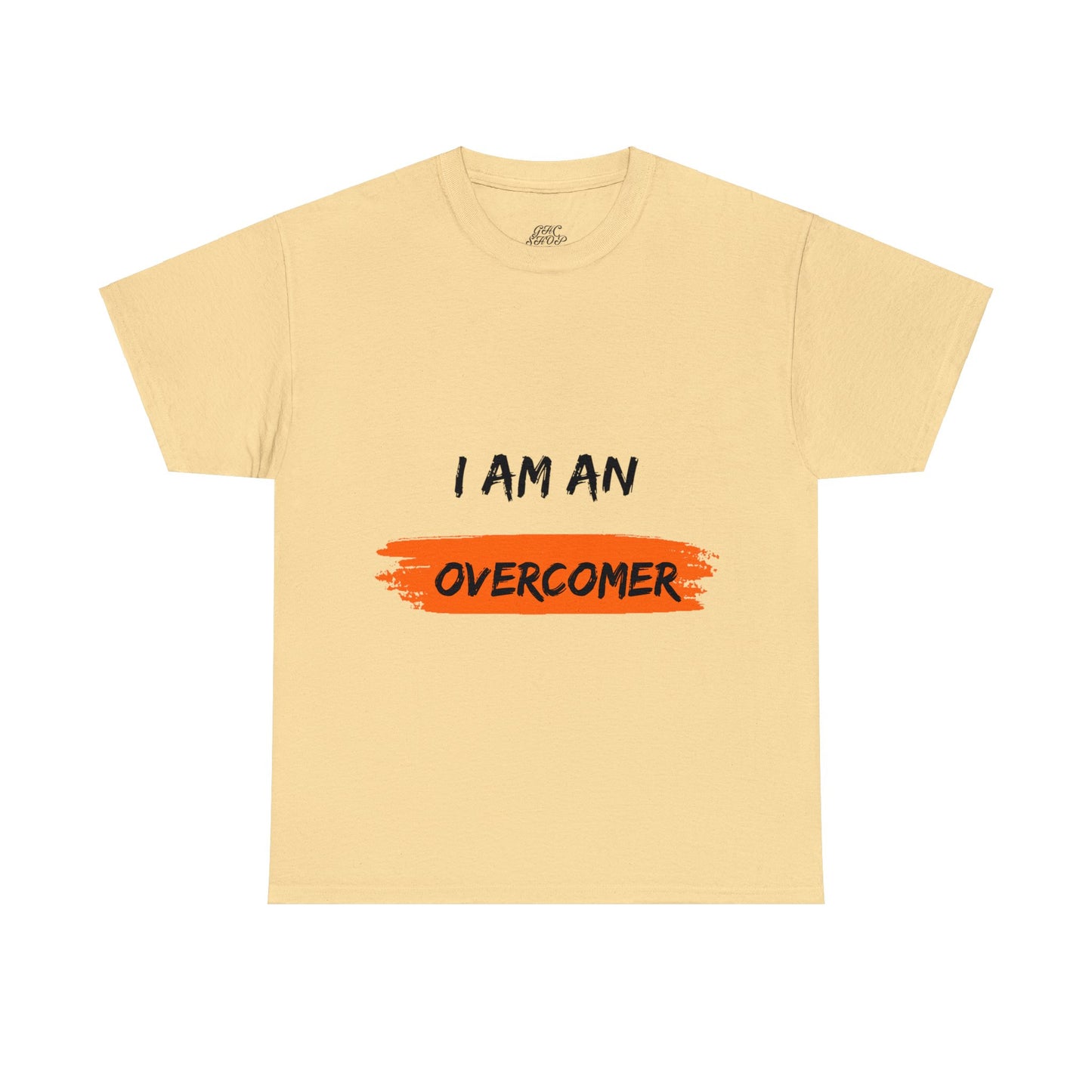 Unisex Heavy Cotton Tee -  I am an overcomer