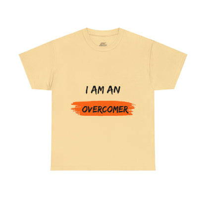 Unisex Heavy Cotton Tee -  I am an overcomer