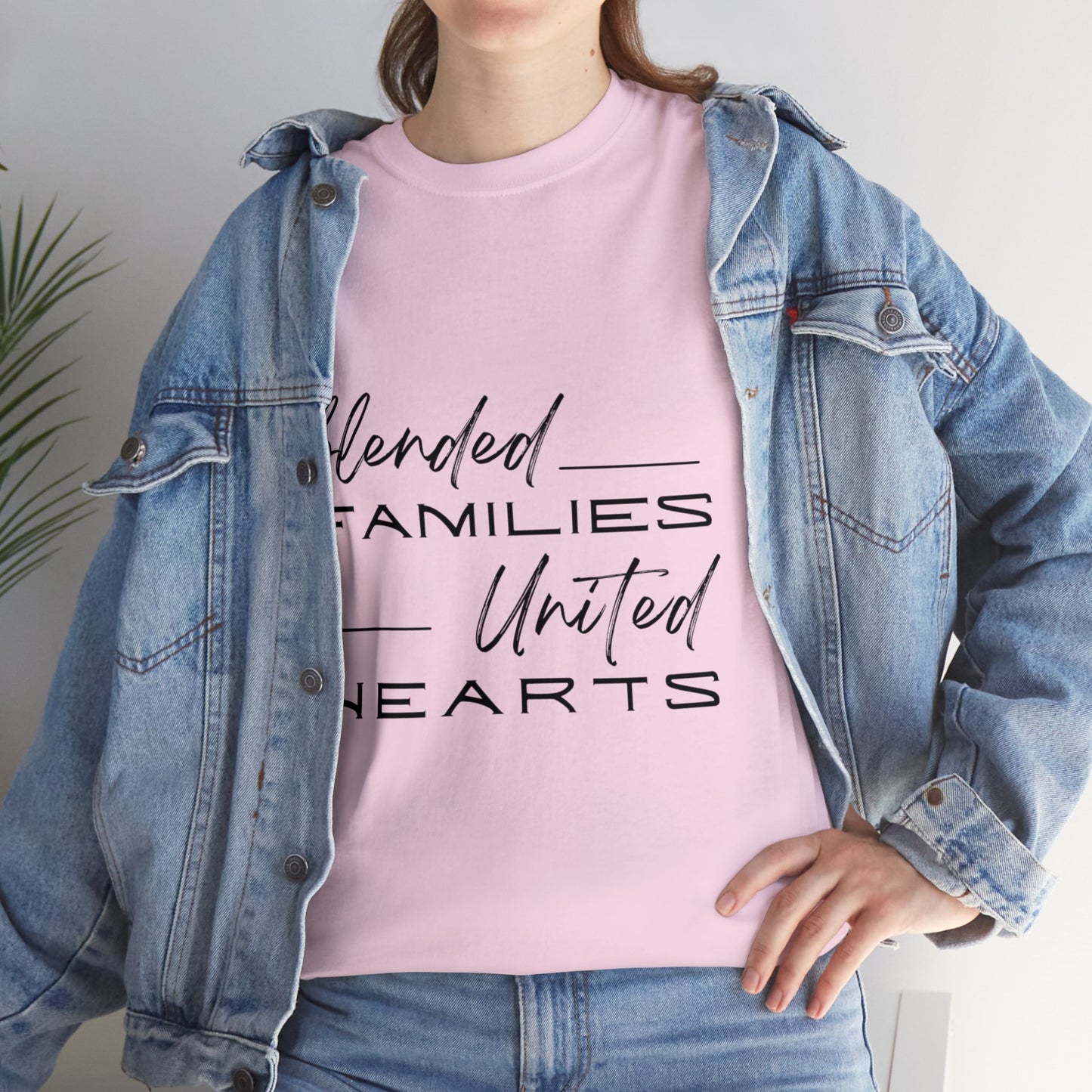 Unisex T-Shirt - Blended Families, United Hearts