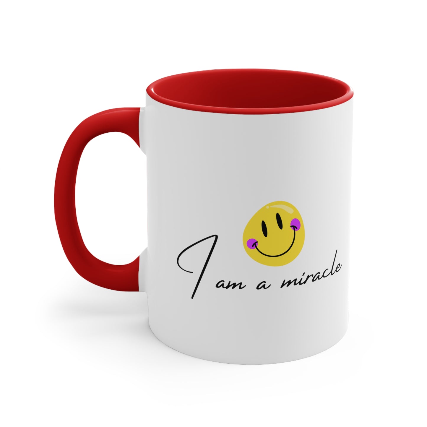 Accent Coffee Mug - I am a miracle