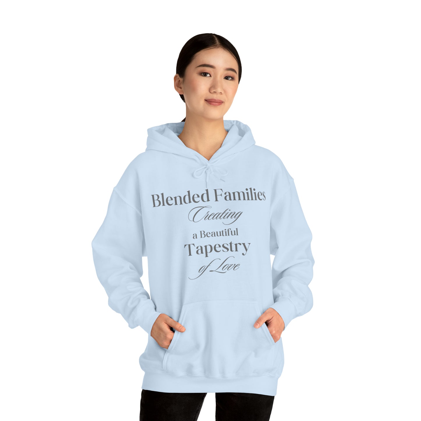 Unisex Hooded Sweatshirt - Blended Families: Creating a Beautiful Tapestry of Love