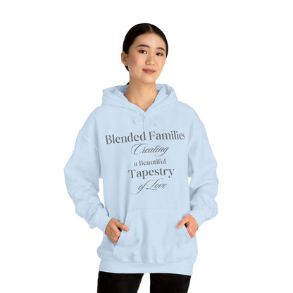 Unisex Hooded Sweatshirt - Blended Families: Creating a Beautiful Tapestry of Love