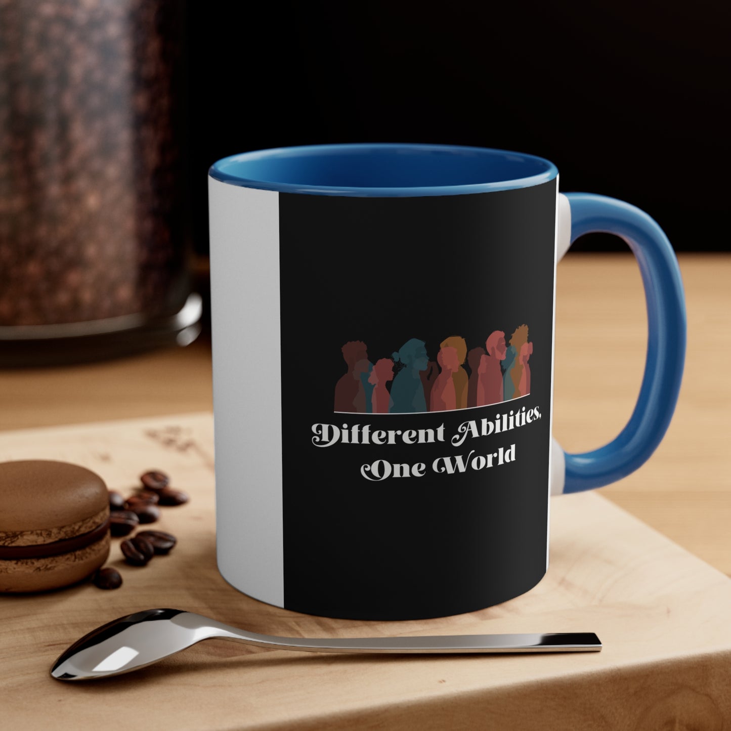 Accent Coffee Mug - Different Abilities, One World