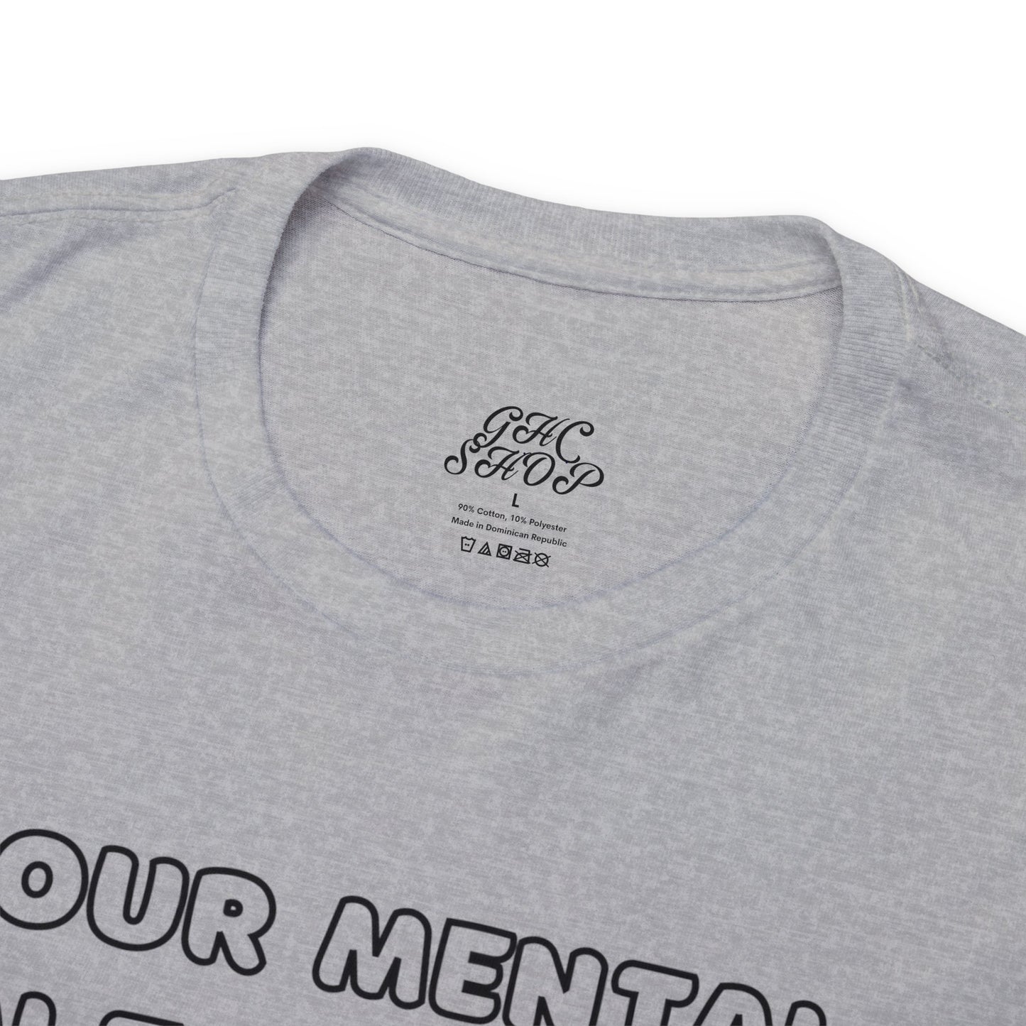 Unisex Heavy Cotton Tee - Your Mental Health Matters, You Matter