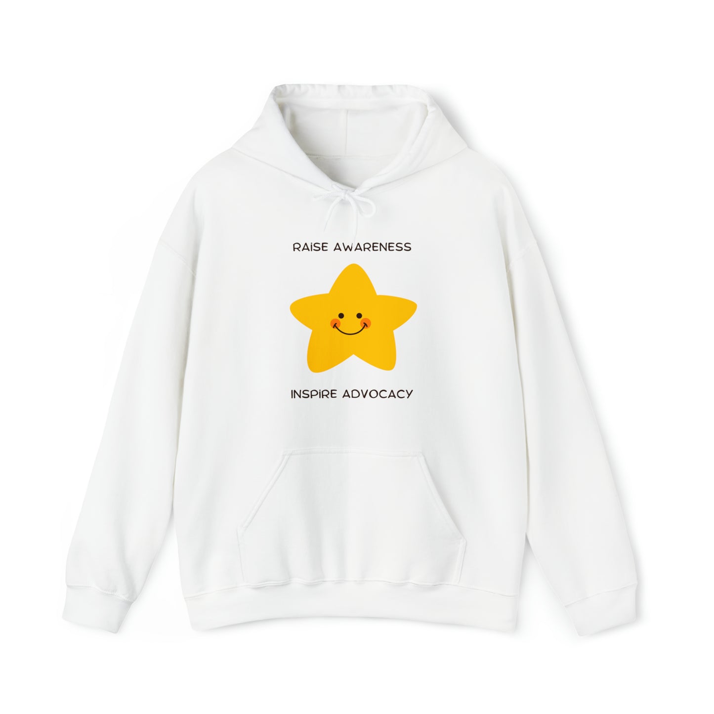 Unisex Hooded Sweatshirt - Raise Awareness, Inspire Advocacy