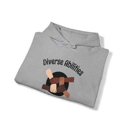 Unisex Hooded Sweatshirt - Diverse Abilities, Equal Opportunities