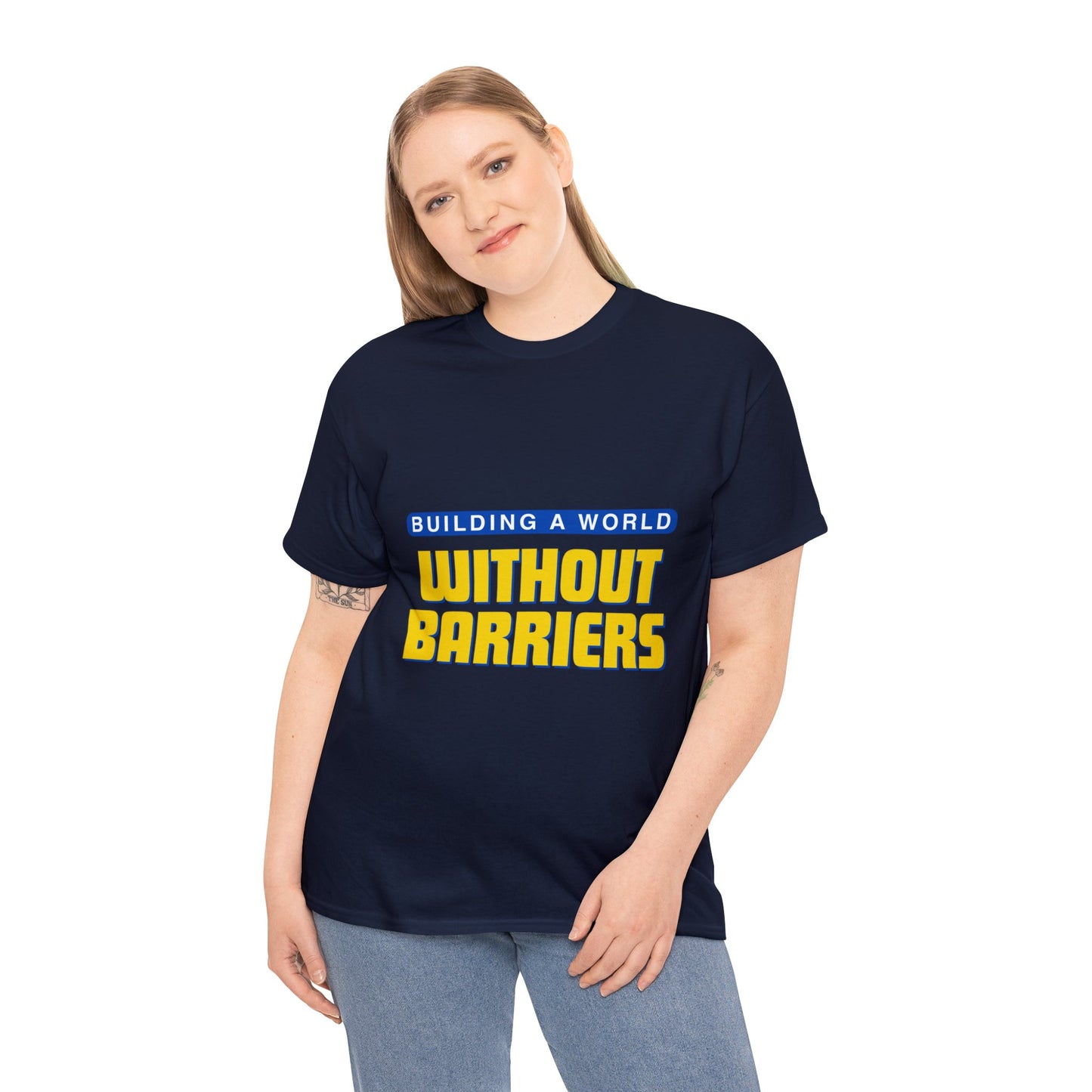 Unisex T-Shirt - Building a World Without Barrier