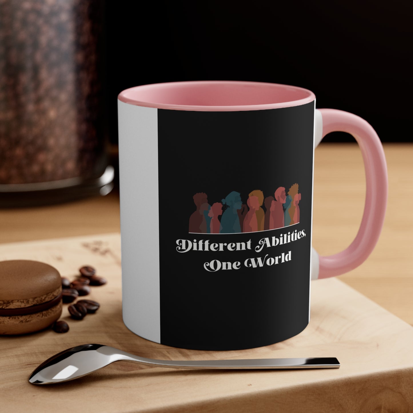 Accent Coffee Mug - Different Abilities, One World