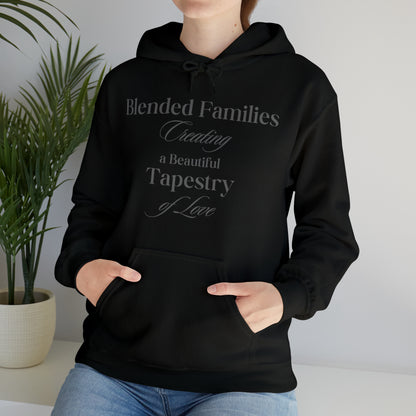 Unisex Hooded Sweatshirt - Blended Families: Creating a Beautiful Tapestry of Love