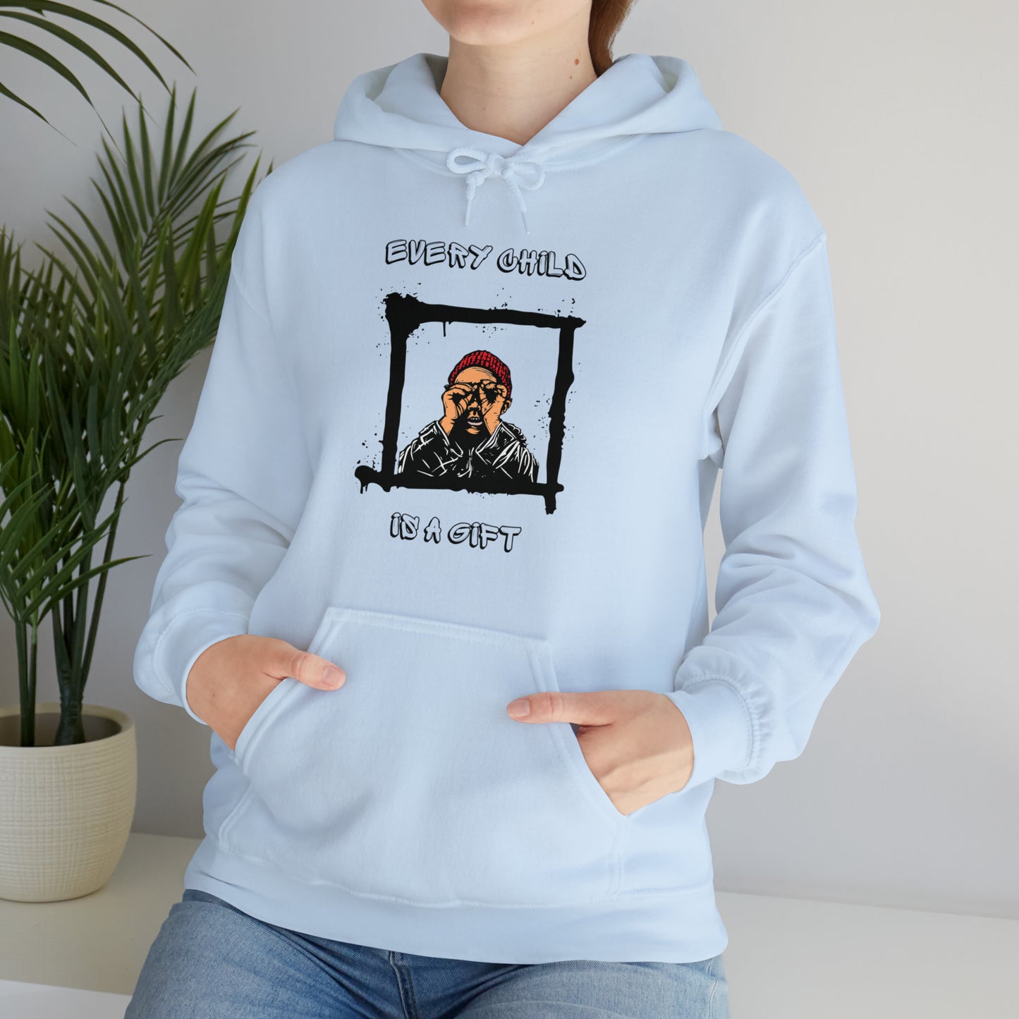 Unisex Hooded Sweatshirt - Every Child is a Gift