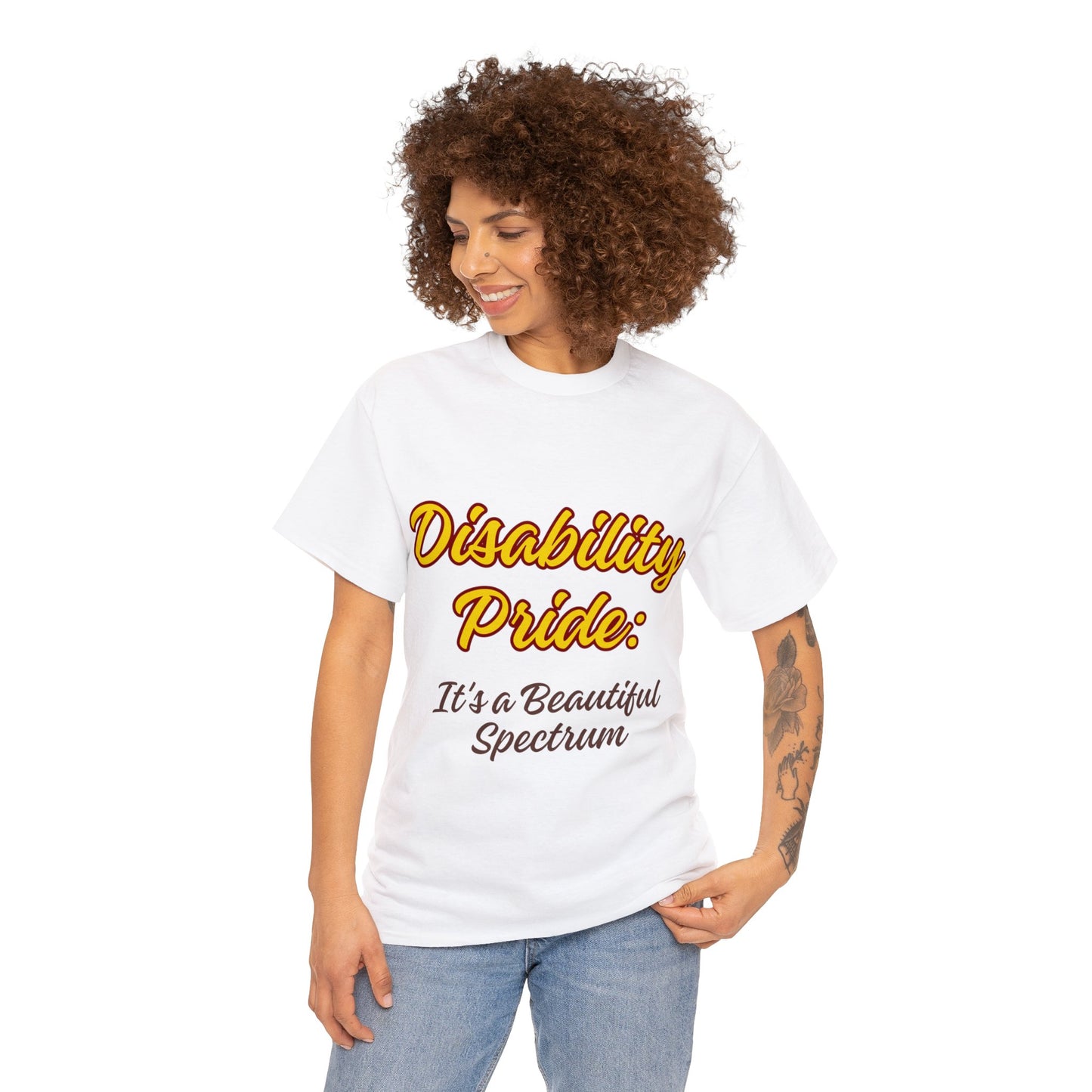 Unisex T-Shirt - Disability Pride: It's a Beautiful Spectrum