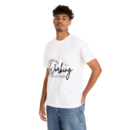 Unisex Heavy Cotton Tee - All things are working for my good