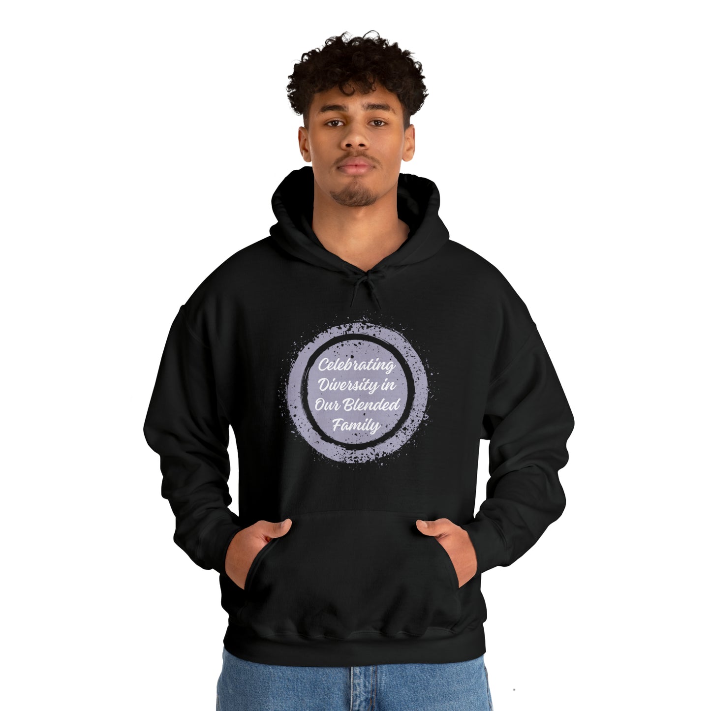 Unisex Hooded Sweatshirt - Celebrating Diversity in Our Blended Family