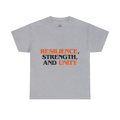 Unisex T-Shirt - Resilience, Strength, and Unity