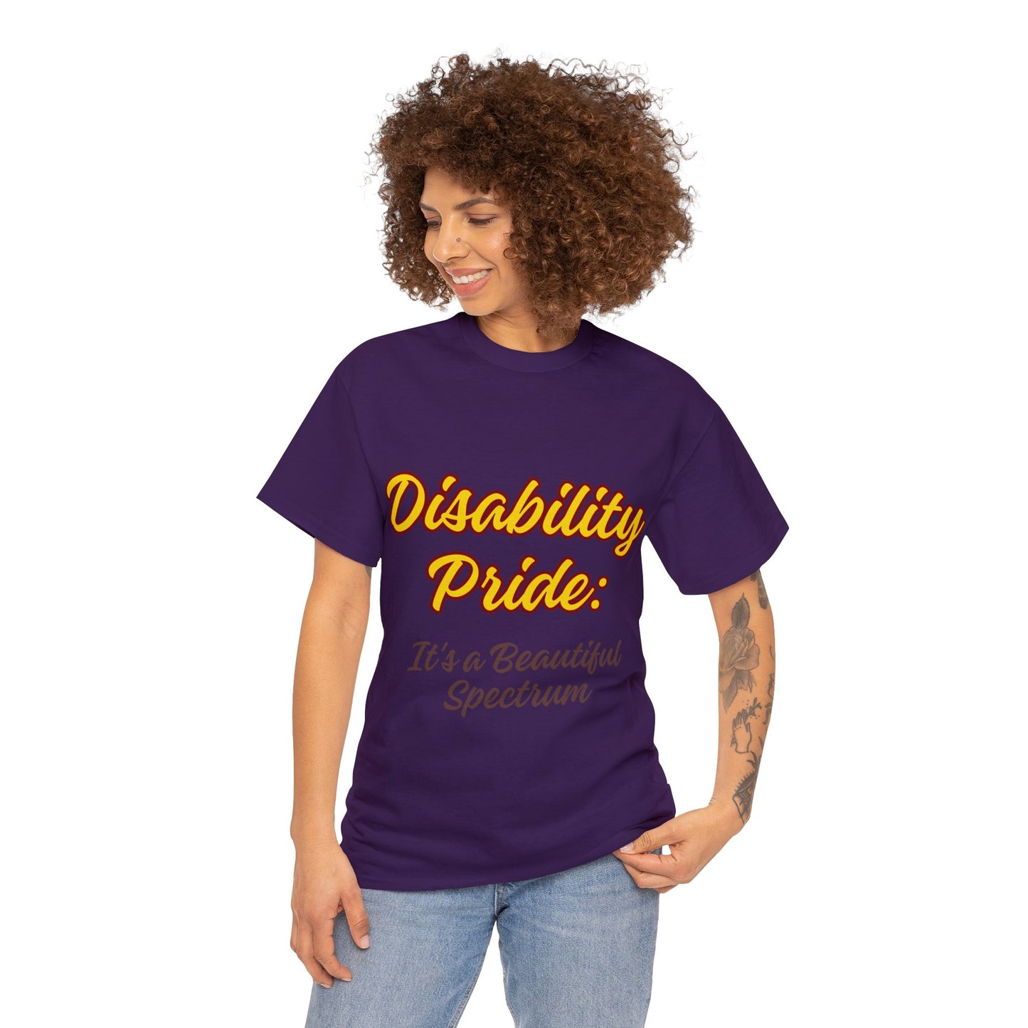 Unisex T-Shirt - Disability Pride: It's a Beautiful Spectrum