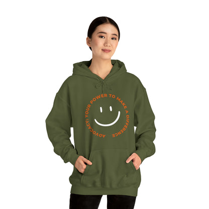 Unisex Hooded Sweatshirt - Advocacy: Your Power to Make a Difference