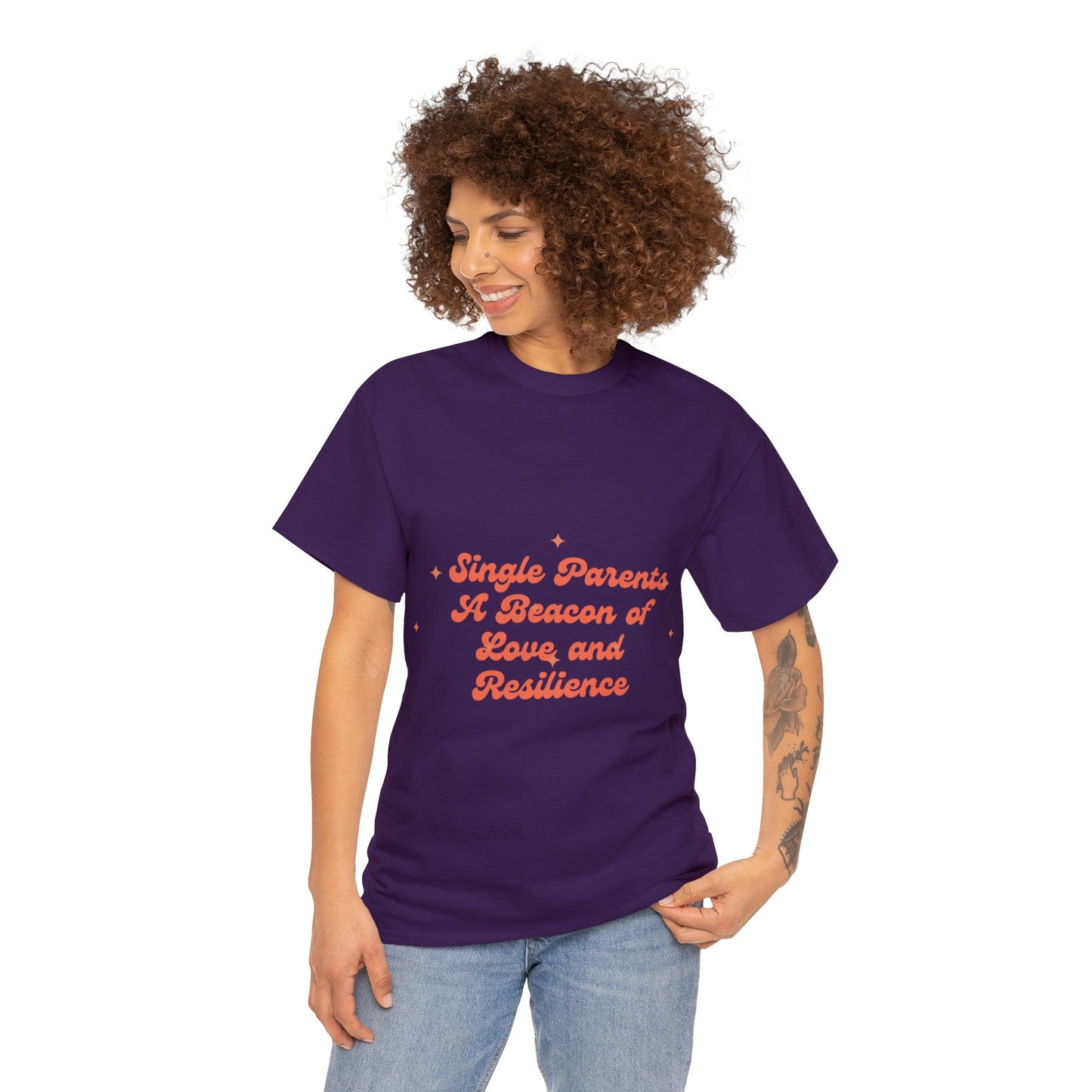 Unisex T-Shirt - Single Parents: A Beacon of Love and Resilience