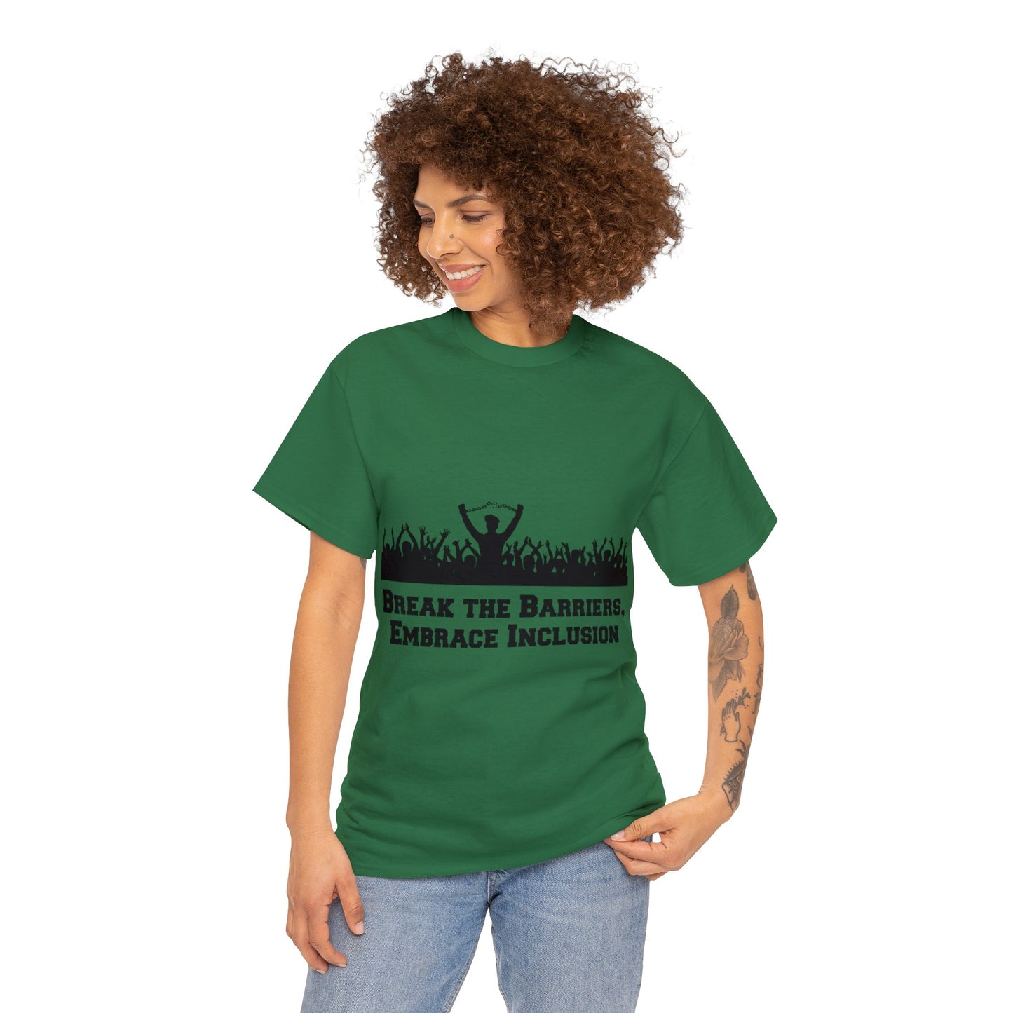 Unisex T-Shirt - Break the Barriers, Embrace Inclusion