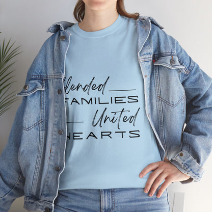 Unisex T-Shirt - Blended Families, United Hearts