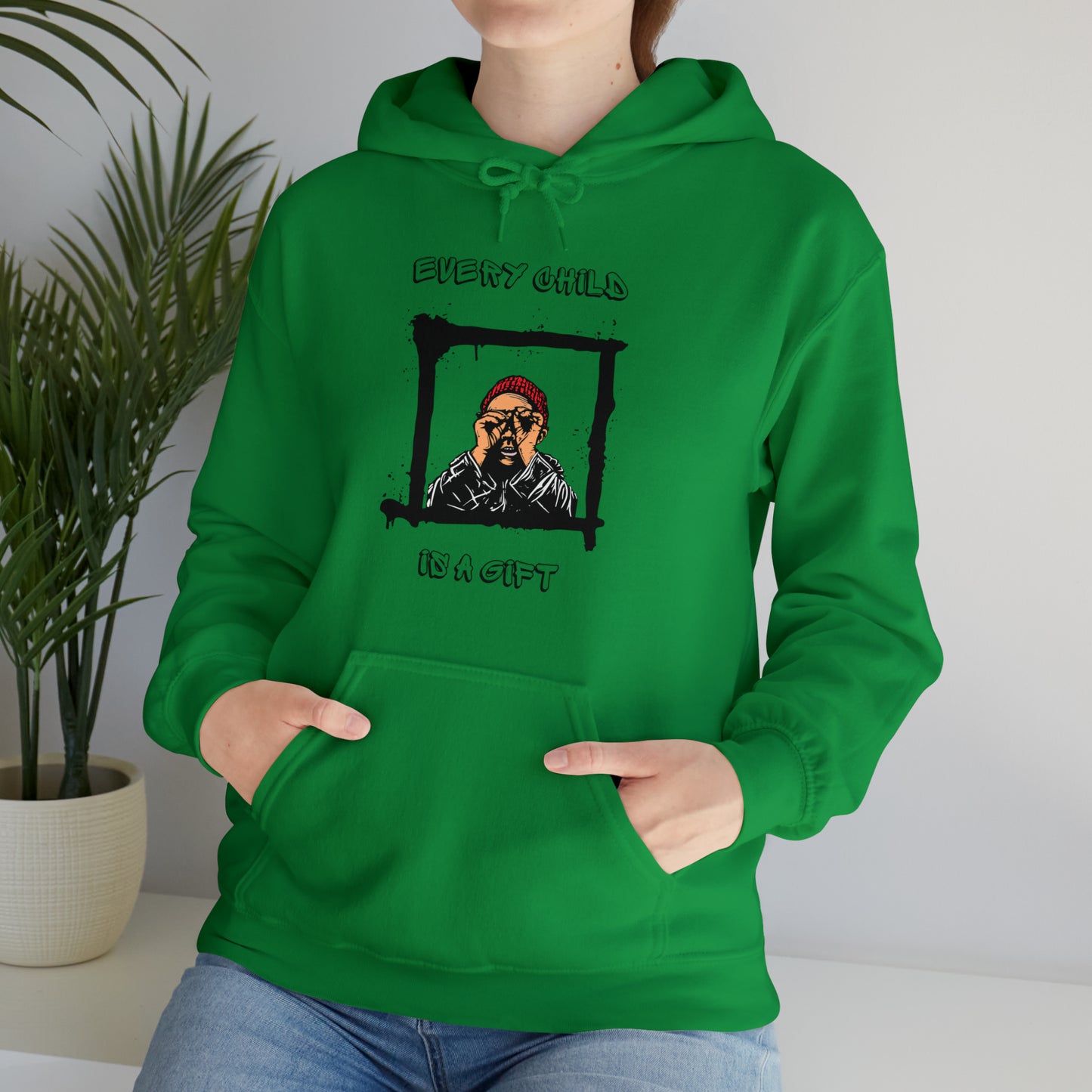 Unisex Hooded Sweatshirt - Every Child is a Gift