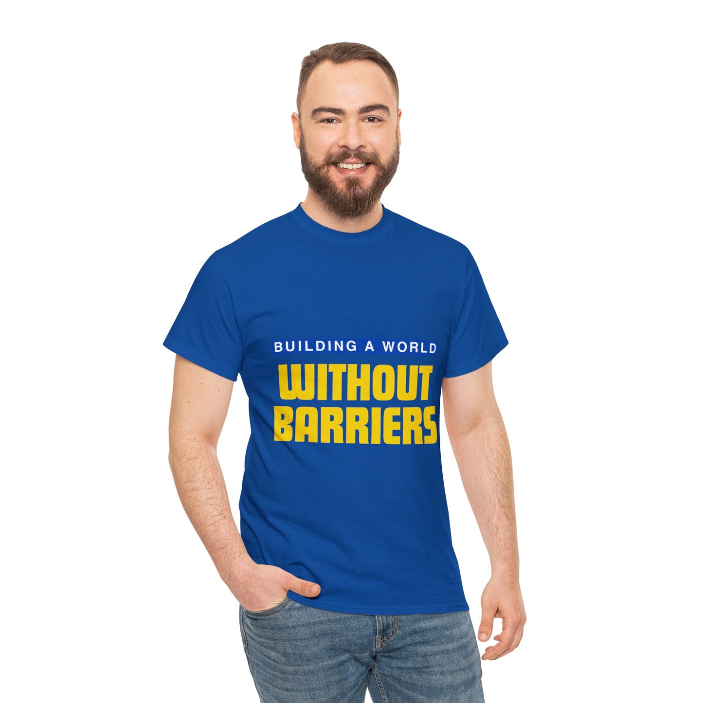 Unisex T-Shirt - Building a World Without Barrier