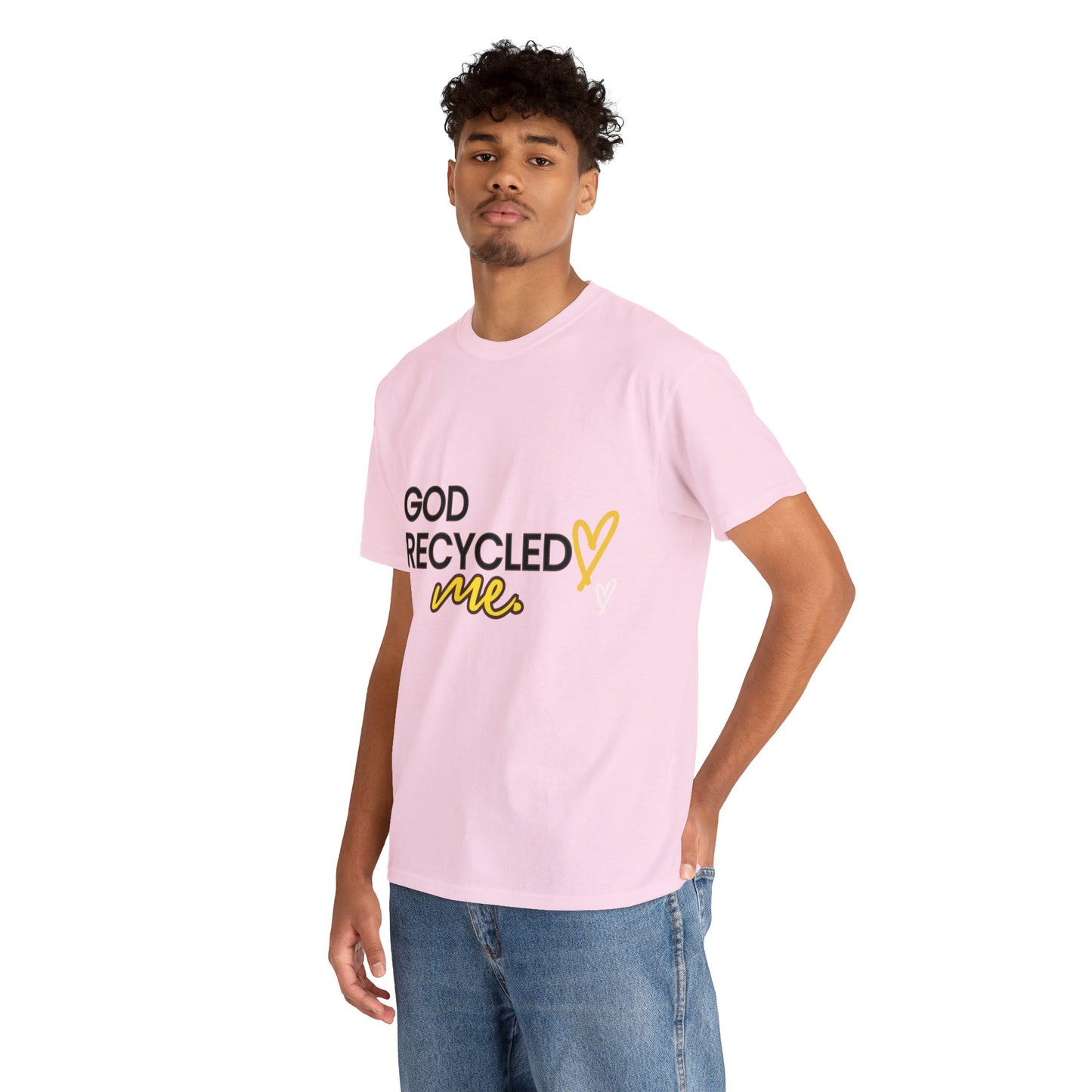 Unisex Heavy Cotton Tee - God recycled me