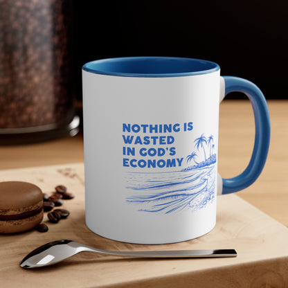 Accent Coffee Mug - Nothing is wasted in God’ economy