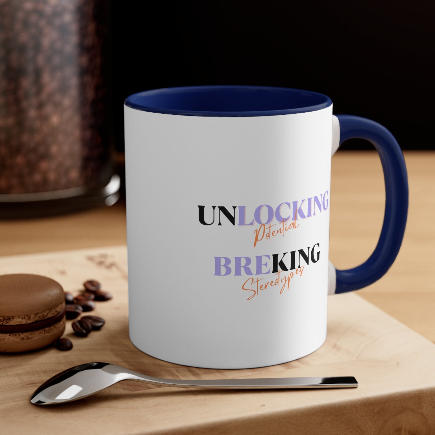 Accent Coffee Mug - Unlocking Potential, Breaking Stereotypes