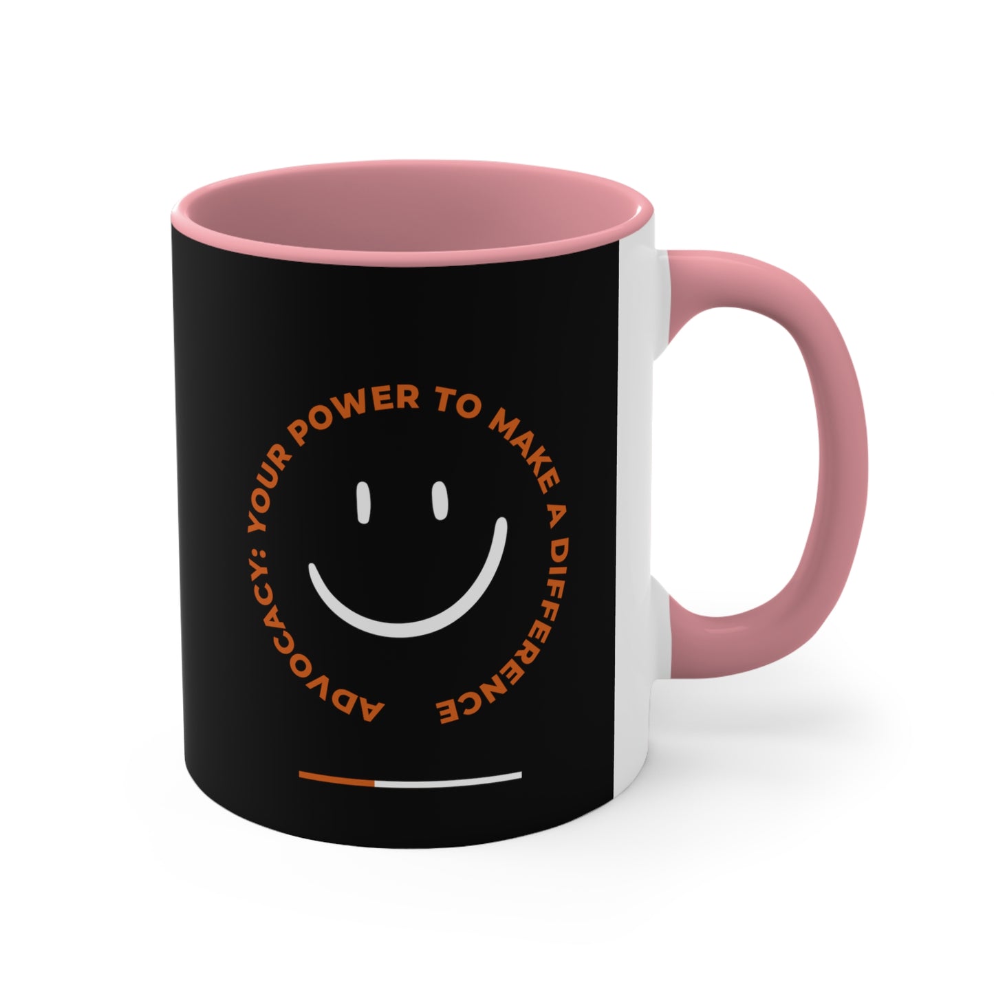 Accent Coffee Mug - Advocacy: Your Power to Make a Difference