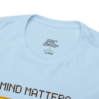 Unisex Heavy Cotton Tee - Mind Matters: Let's Prioritize Mental Wellness Together