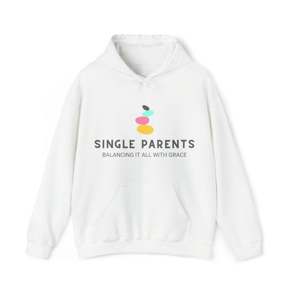 Unisex Hooded Sweatshirt - Single Parents: Balancing It All with Grace