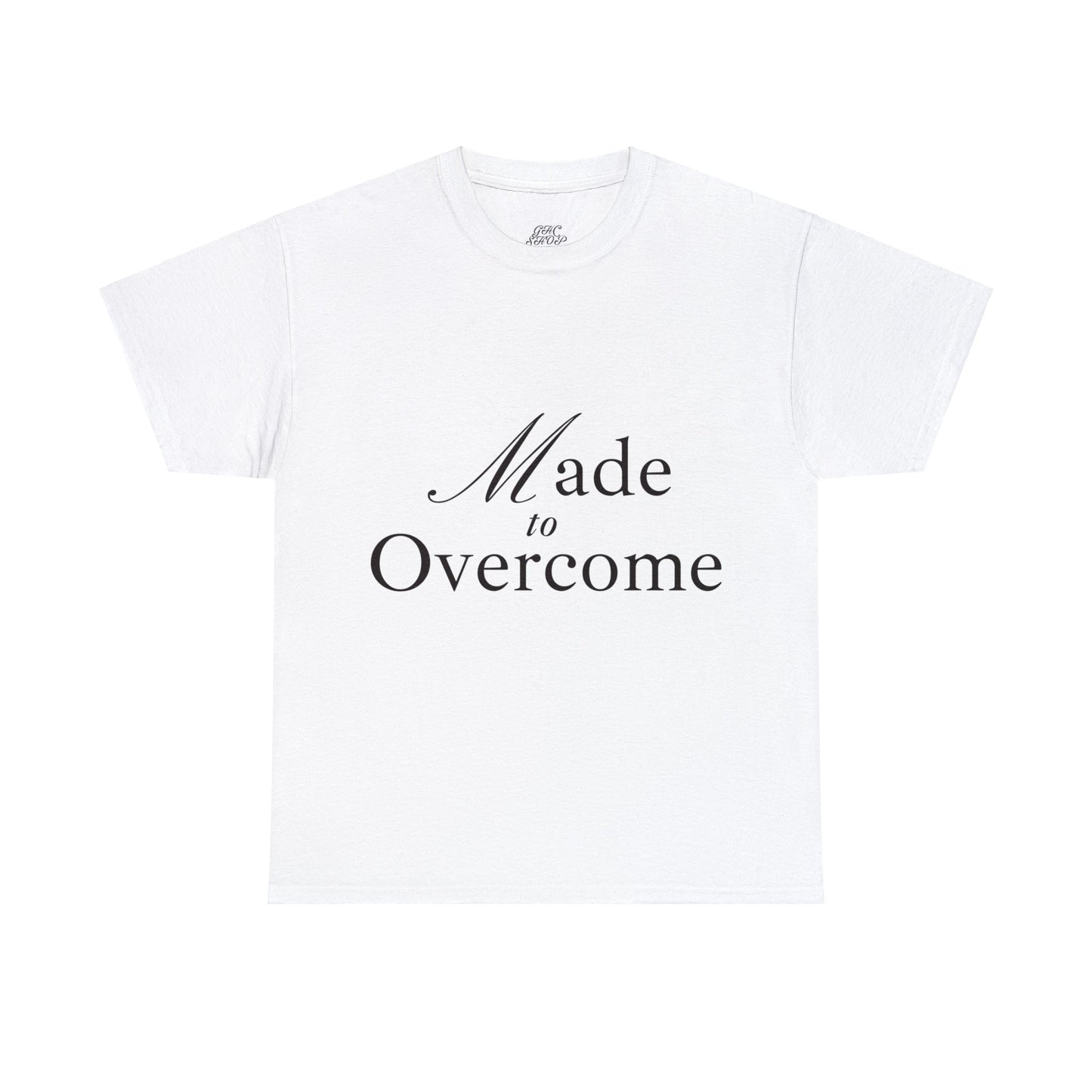 Unisex Heavy Cotton Tee -  Made to overcome