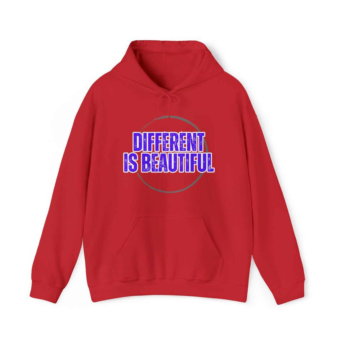 Unisex Hooded Sweatshirt - Different is Beautiful