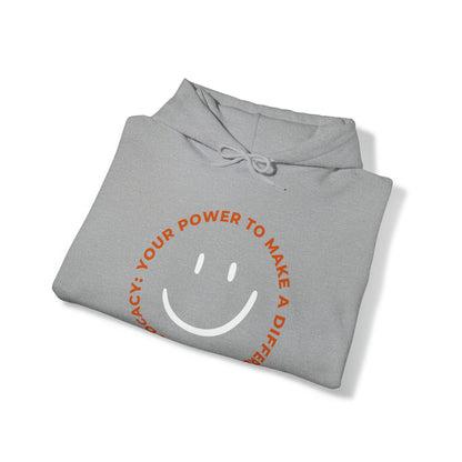 Unisex Hooded Sweatshirt - Advocacy: Your Power to Make a Difference