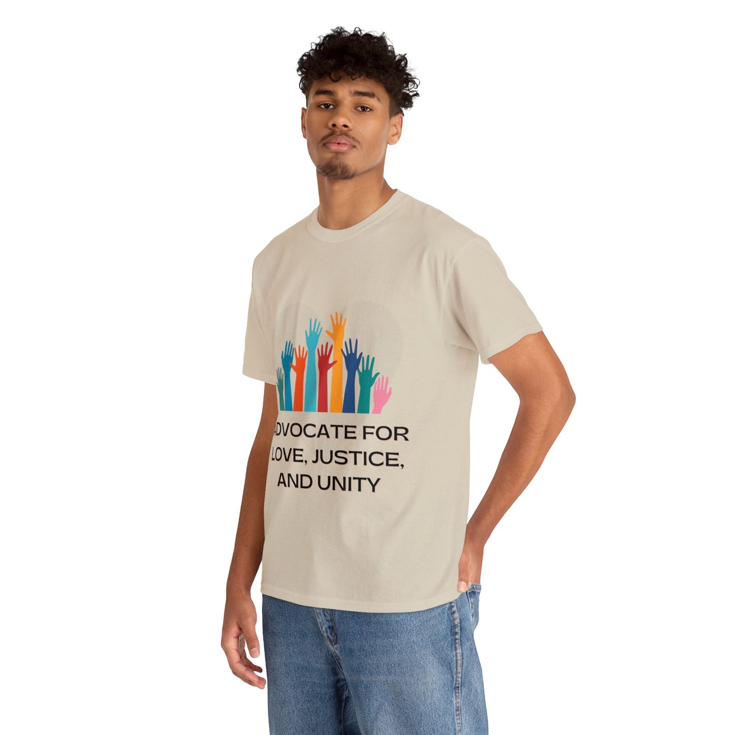 Unisex T-Shirt - Advocate for Love, Justice, and Unity