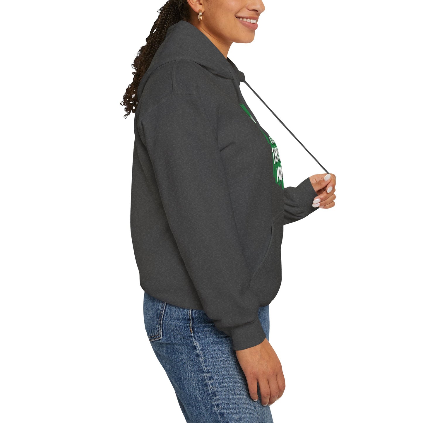 Unisex Hooded Sweatshirt - Mindful Living, Thriving Minds