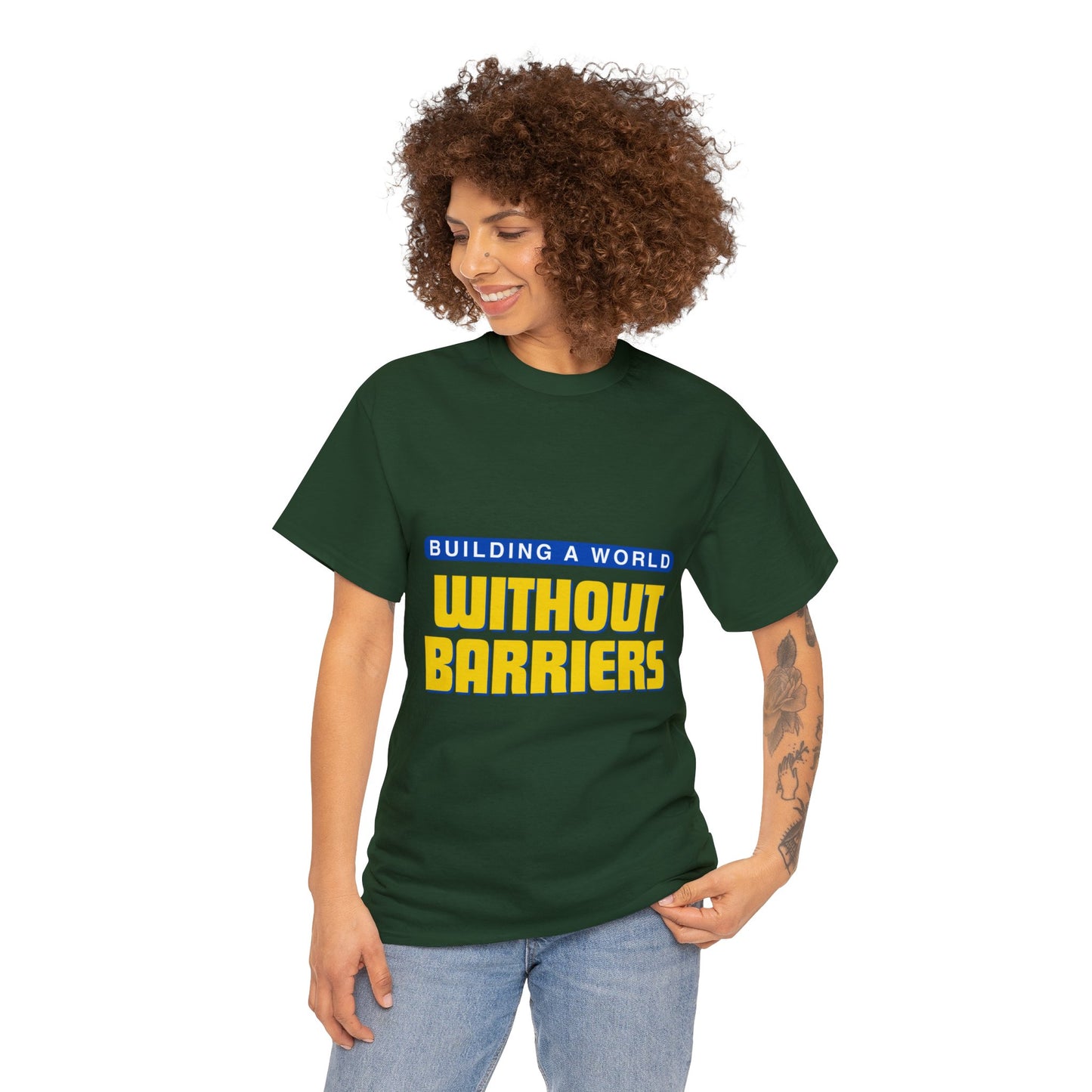 Unisex T-Shirt - Building a World Without Barrier