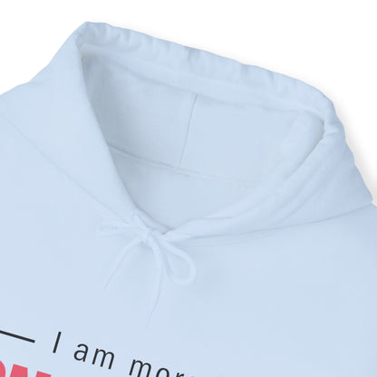 Unisex Hooded Sweatshirt - I am more than a conqueror