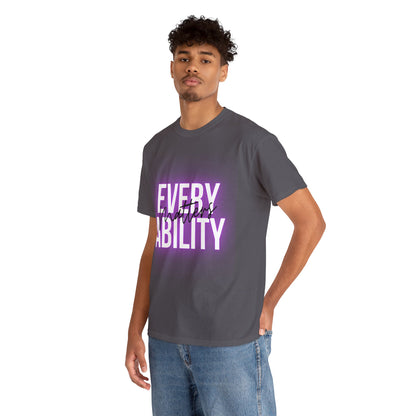 Unisex T-Shirt - Every Ability Matters