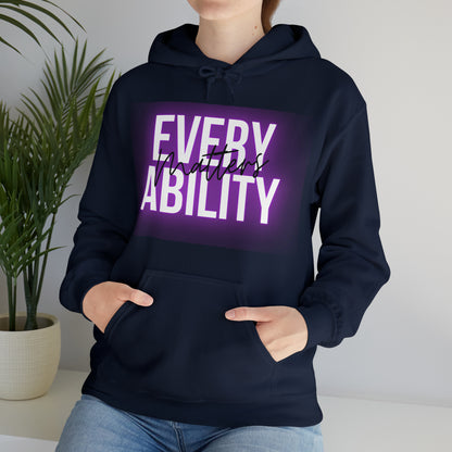 Unisex Hooded Sweatshirt -  Every Ability Matters