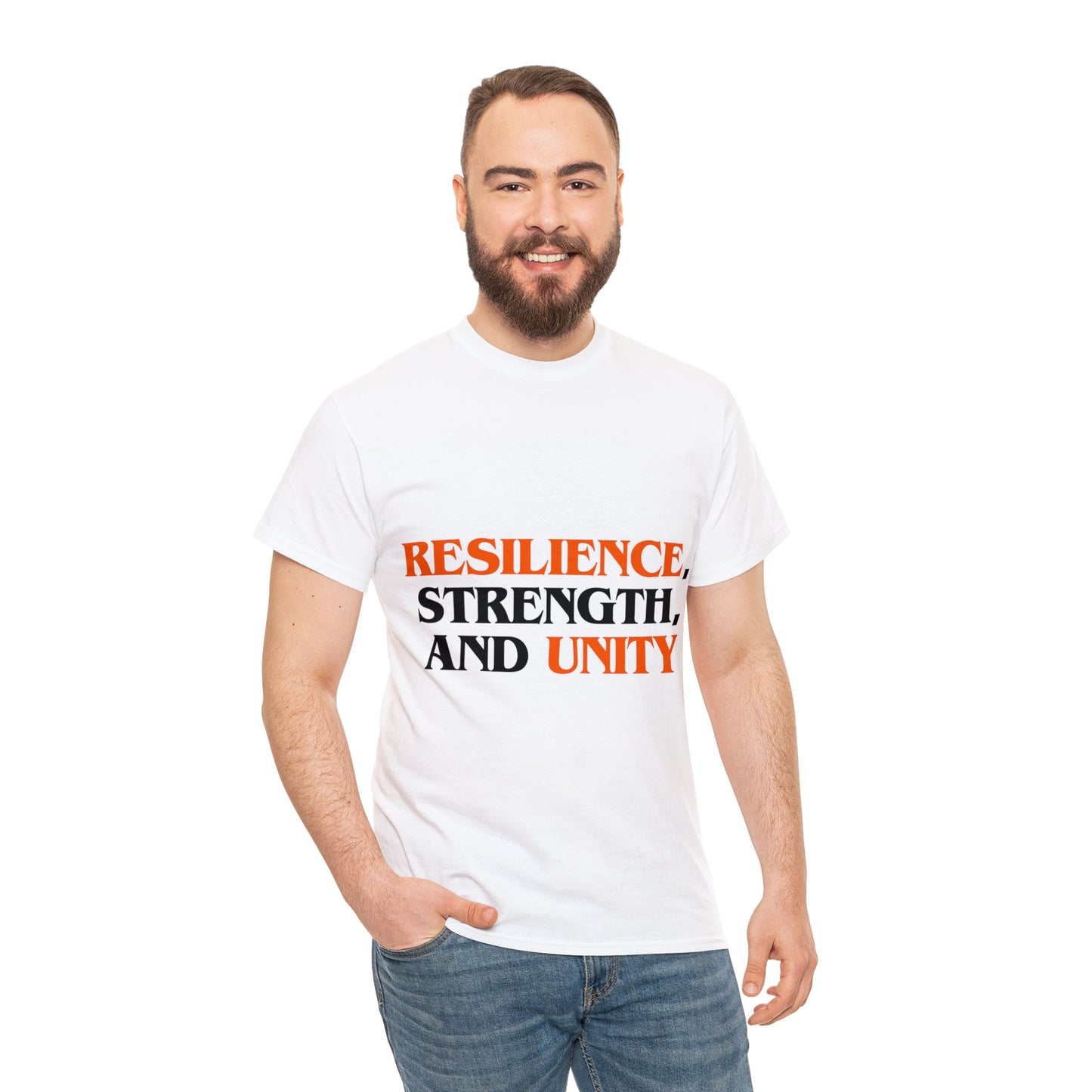 Unisex T-Shirt - Resilience, Strength, and Unity