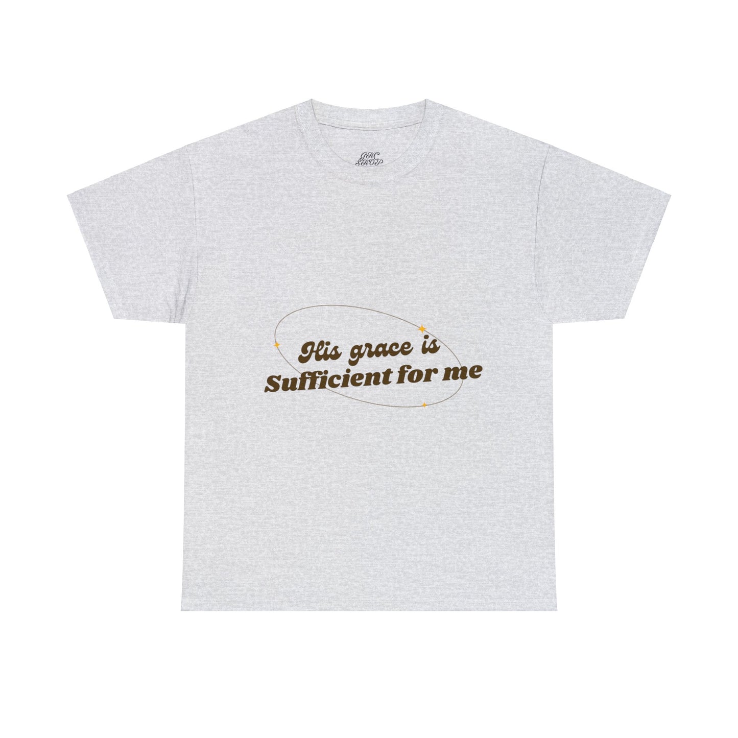 Unisex Heavy Cotton Tee - His grace is sufficient for me